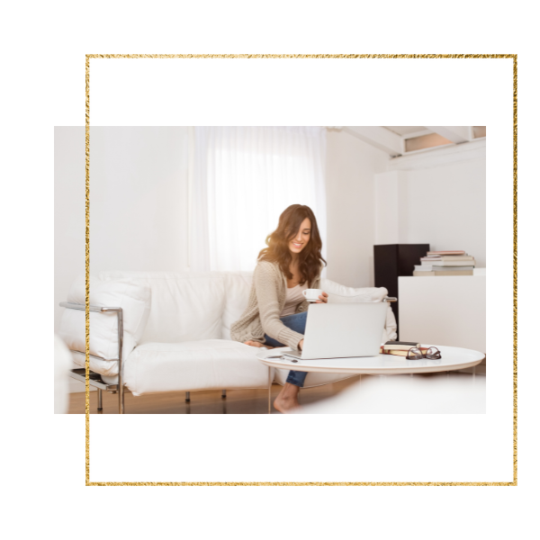 Nele Template Goldener Rahmen 25